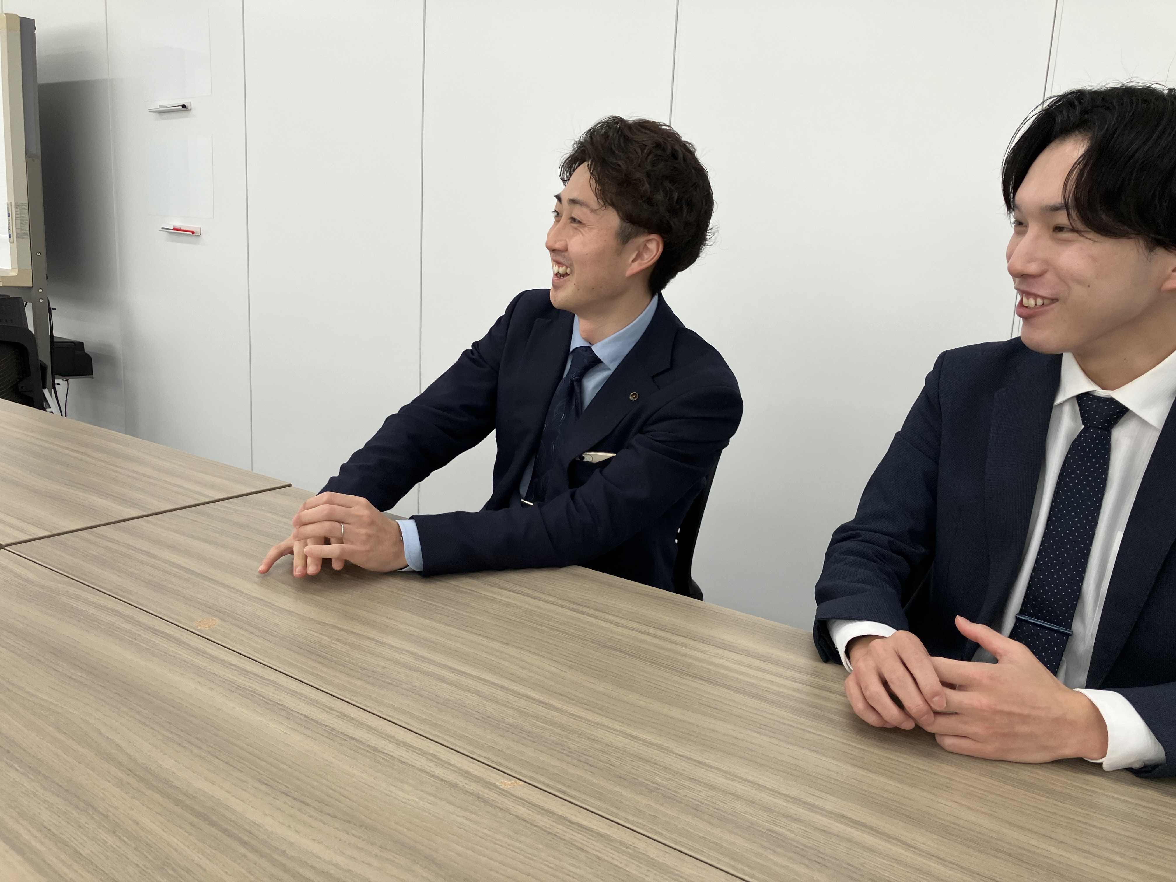 座談会2ショット